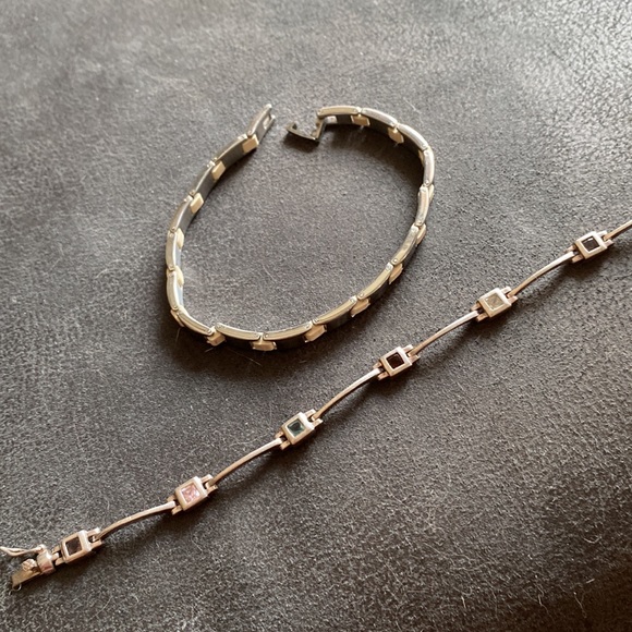 Italian Sterling silver bracelets - Picture 3 of 3